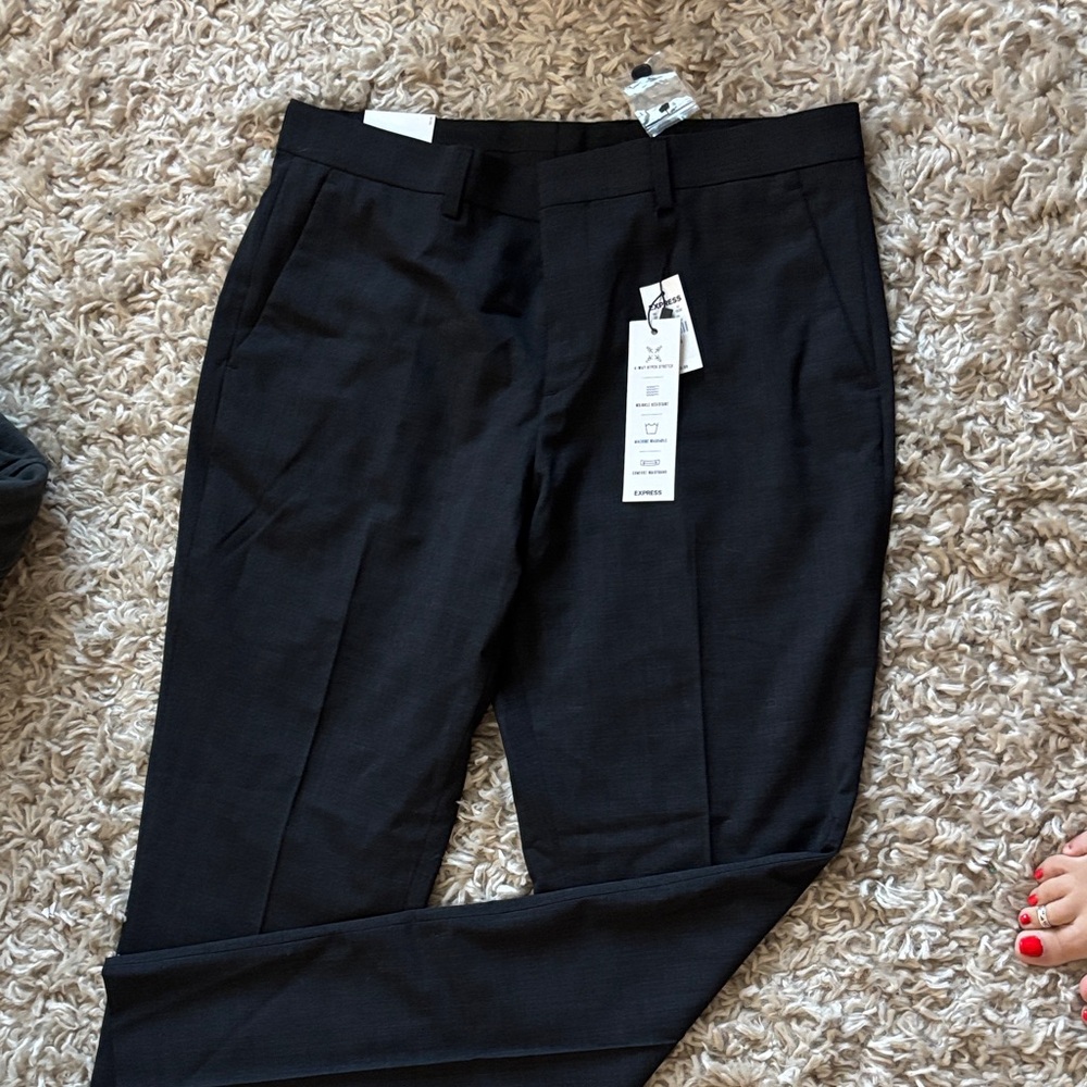 Express Classic Black Men's Dress Pants